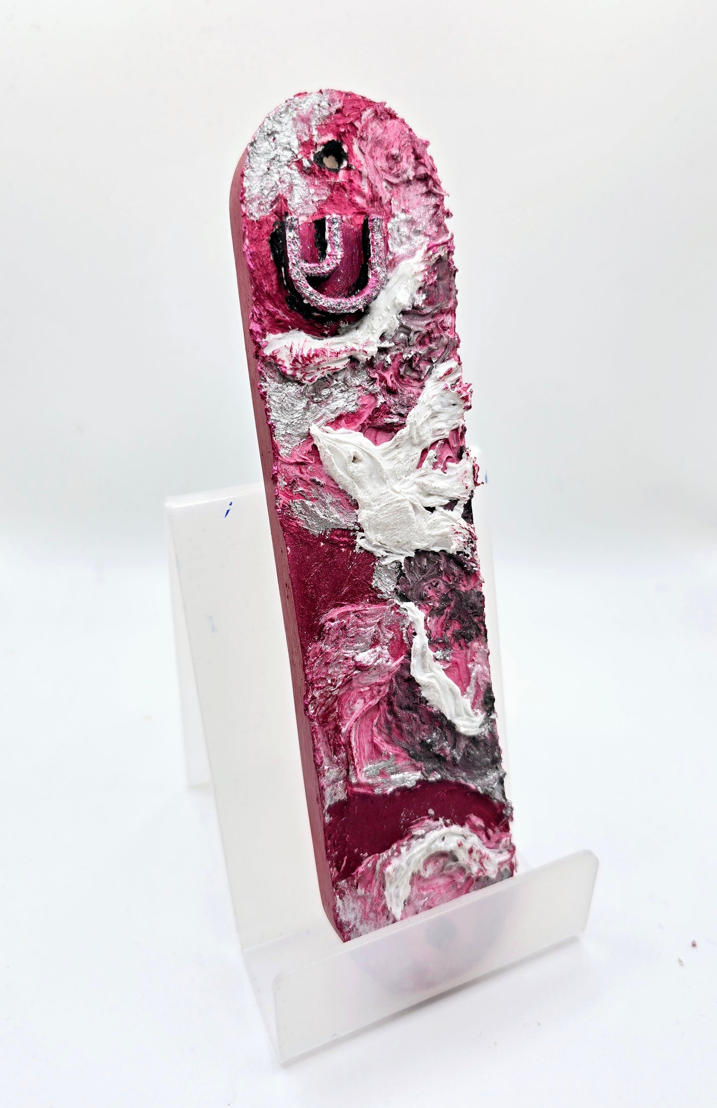 Mezuzah Case with Dove and "Shin"